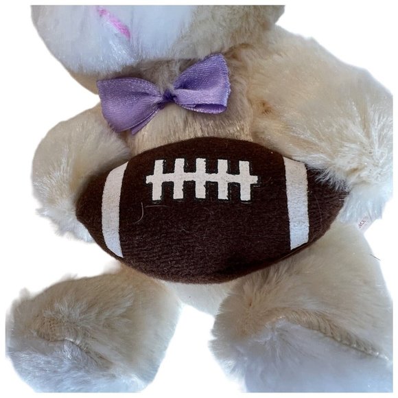 Dan Dee Collectors Choice Easter Bunny Rabbit Plush With Football Stuffed Animal - Picture 9 of 9